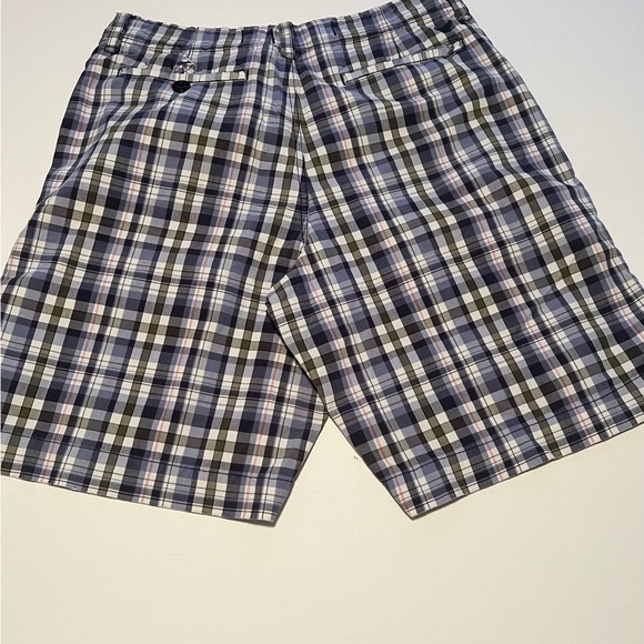 EUC Men's American Eagle Plaid Casual Flat Front Shorts 32x10" Inseam (B5) - Picture 7 of 7
